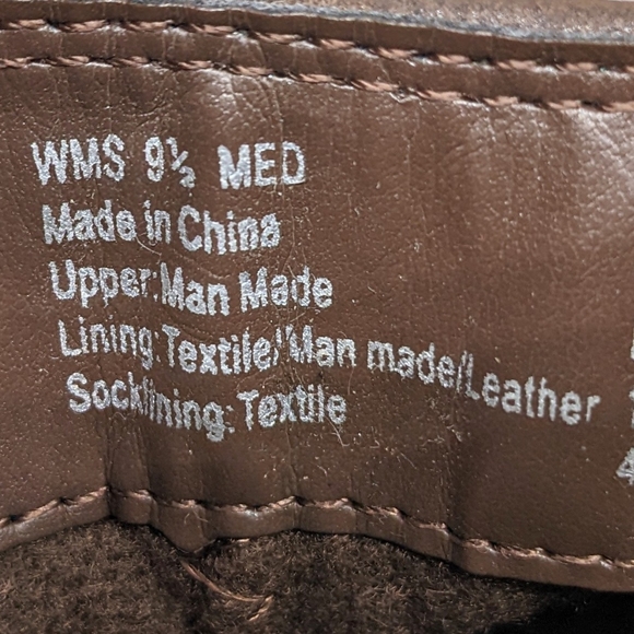 Sonoma Mayfly Hidden Wedge Brown Ankle Boots Women's Size 9.5 - Picture 7 of 7